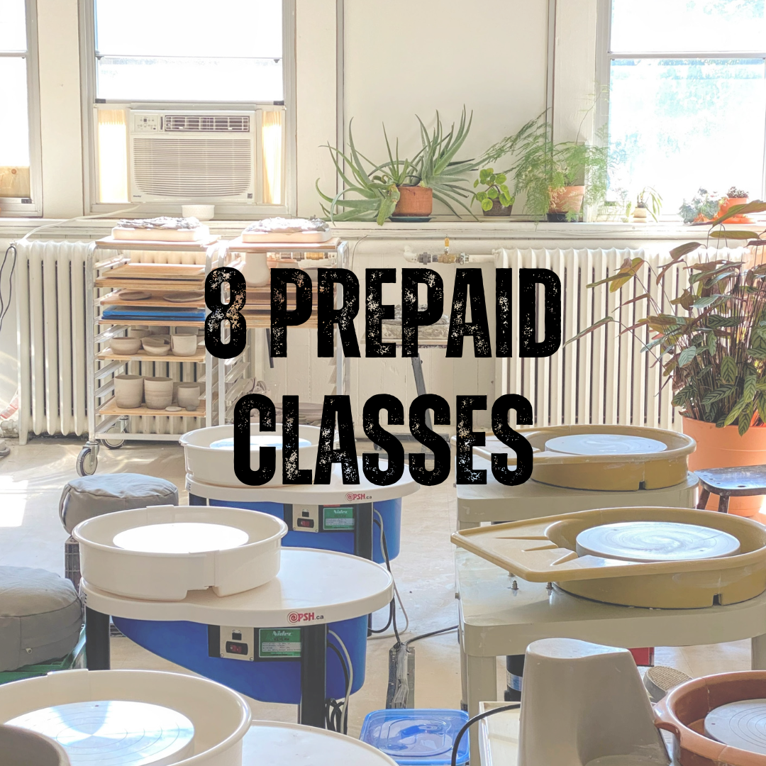 8 Prepaid Classes (Open Schedule)